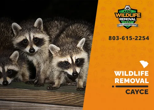 Cayce Wildlife Removal professional removing pest animal
