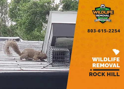 Rock Hill Wildlife Removal professional removing pest animal
